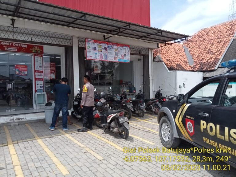 Polsek Batujaya Antisipasi C3 lewat Giat Patroli Prekat QR3214A