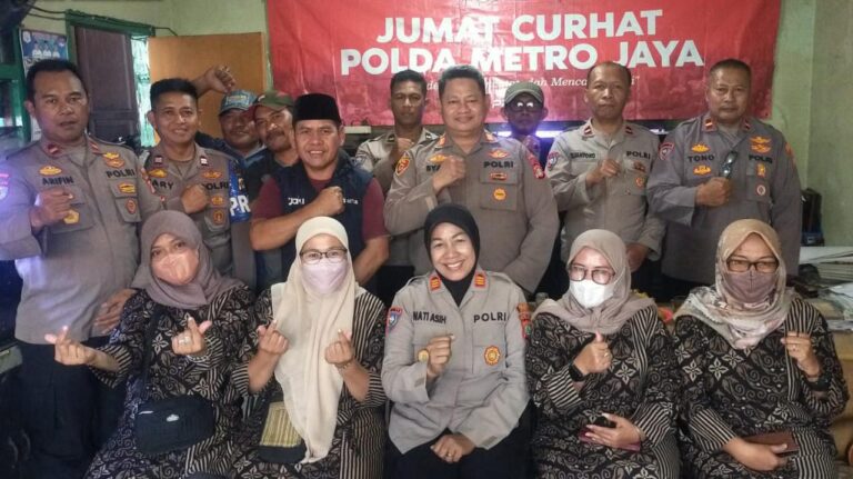 Polsek Kalideres Rutin Sambang RW Dalam Program Jumat Curhat Polda Metro Jaya