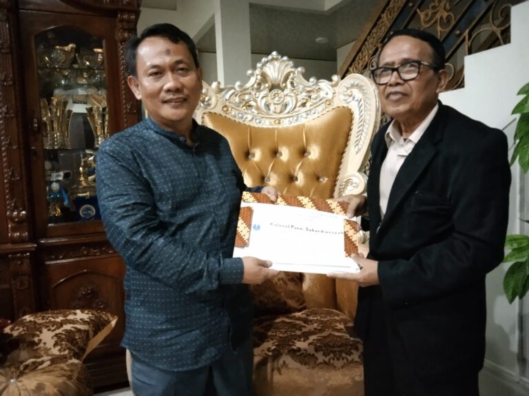 Rektor STIJNAS Kunjungi Tokoh Asal Lampung Untuk Indonesia Yang Bermartabat