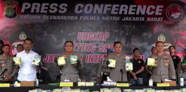 Kapolda Metro Apresiasi Polres Jakbar Terkait Pengungkapan 277 Kg Sabu Jaringan Internasional