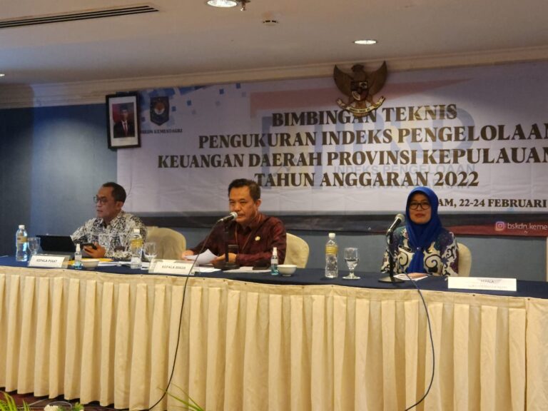 Sampaikan Hasil Pengukuran IPKD, Kepala BSKDN Minta Pemda Perhatikan Penginputan Data