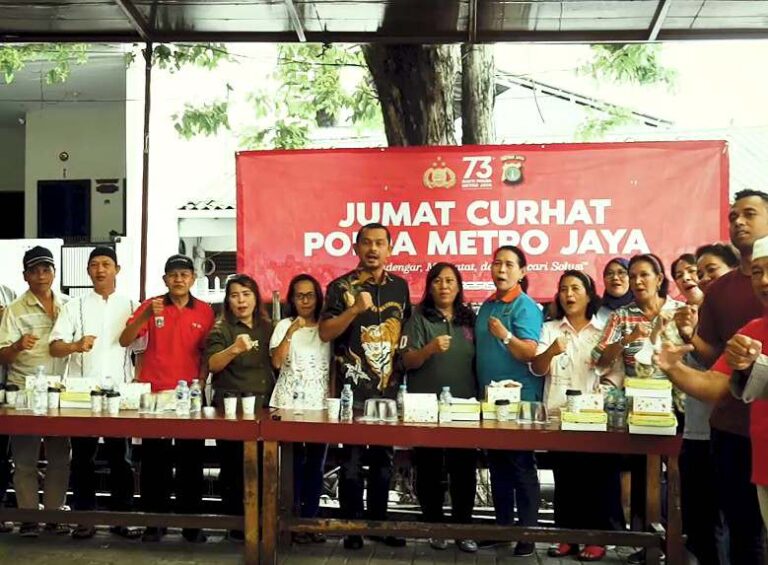 Ditresnarkoba Gelar Jumat Curhat Polda Metro Jaya di Kampung Ambon Cengkareng
