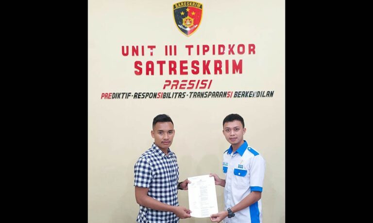 Diduga Gelapkan Anggaran Rp. 230 Juta, Kades Oengkapala Resmi Dilaporkan