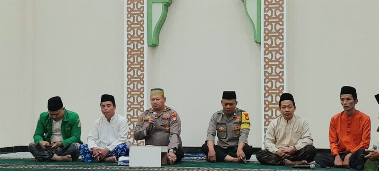 Musholla Darussalam, Kali ini Tempat dimana Kapolsek Kalideres Melakukan Giat Suling Dakmas