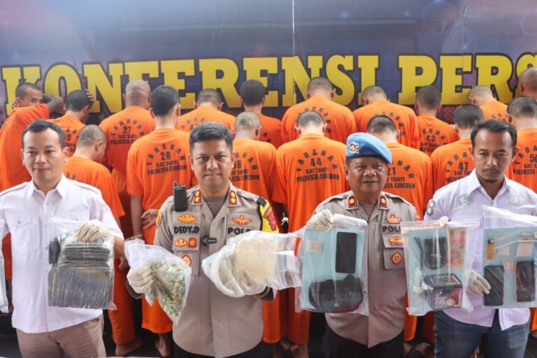 Selama Januari – Februari 2023, Satresnarkoba Polresta Cirebon Ungkap 20 Kasus dan Amankan 29 Tersangka