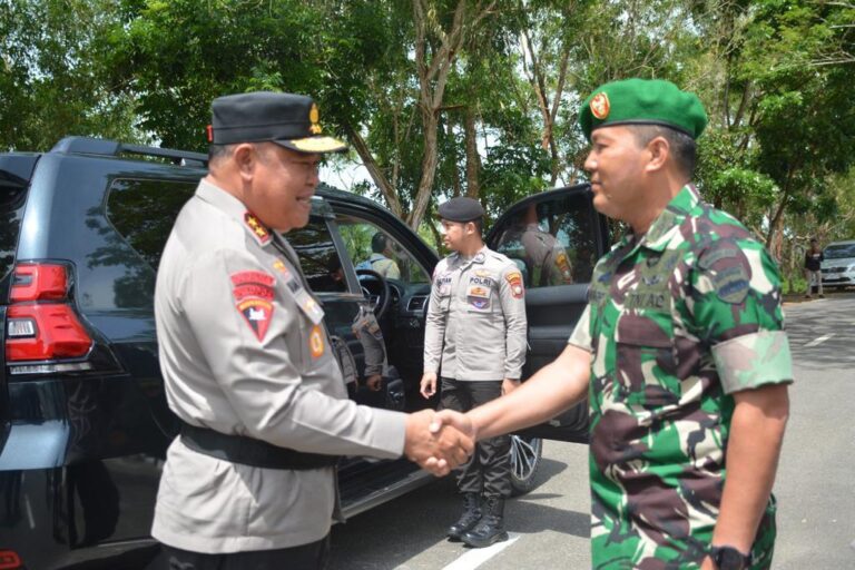 Kapolda Kepri Silahturahmi Korem 003 Dan Kodim 0315 Tanjung Pinang