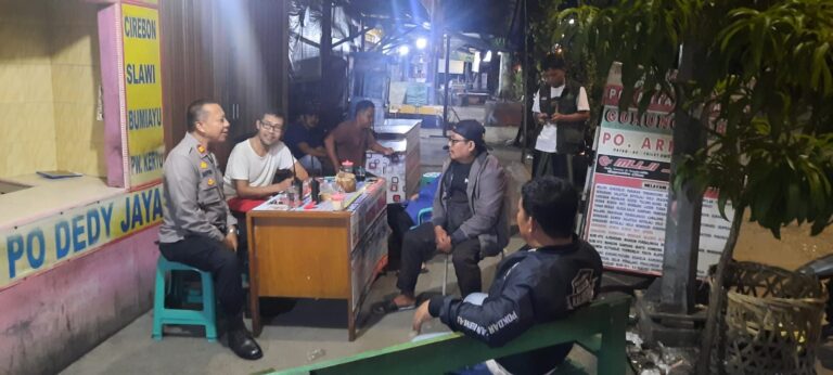Polsek Kalideres Tinjau Lokasi Rawan Tawuran dan Balap Liar di 5 Pos Pantau