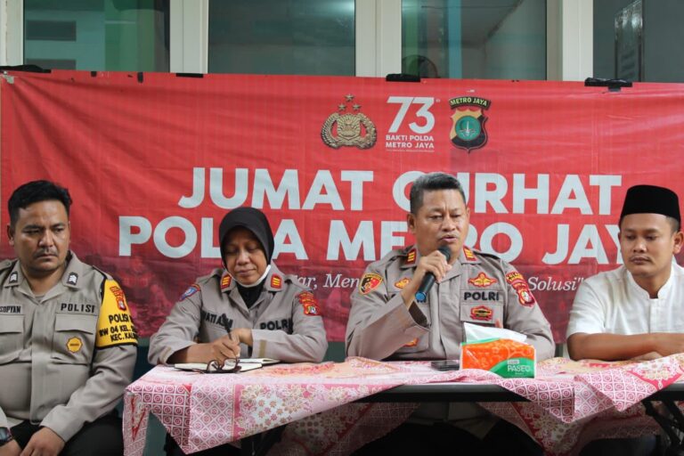 Jumat Curhat, Polsek Kalideres Pelayanan yang Mendengar dan Cari Solusi Cegah Kerawanan
