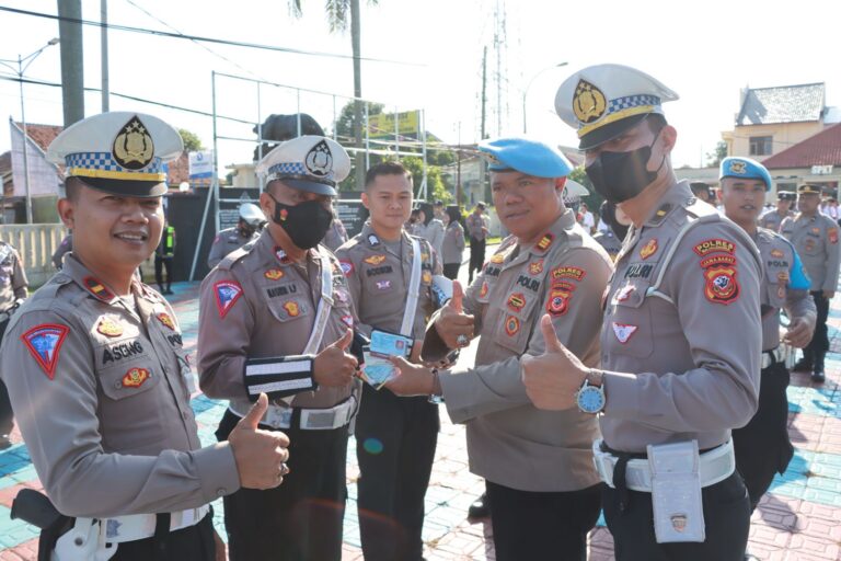 Usai Apel Pagi, Sie Propam Polres Majalengka Gelar Gaktibplin di Lapangan Apel Mapolres