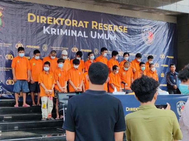 Polda Metro Jaya Berhasil Ungkap 16 Kasus Curanmor di Wilayah Jadetabek