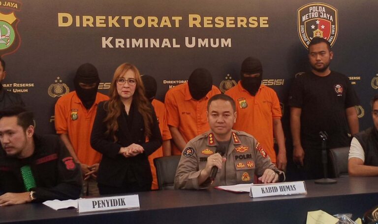 Polda Metro Jaya Tangkap Pelaku Begal Spesialis Nasabah Bank