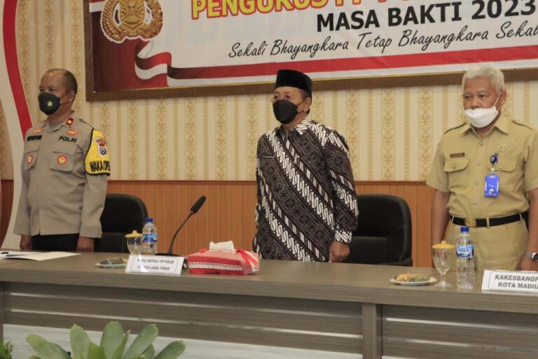 Pengurus PP Polri Cabang Madiun Kota, Resmi Dikukuhkan Untuk Masa Bhakti 2023 – 2028