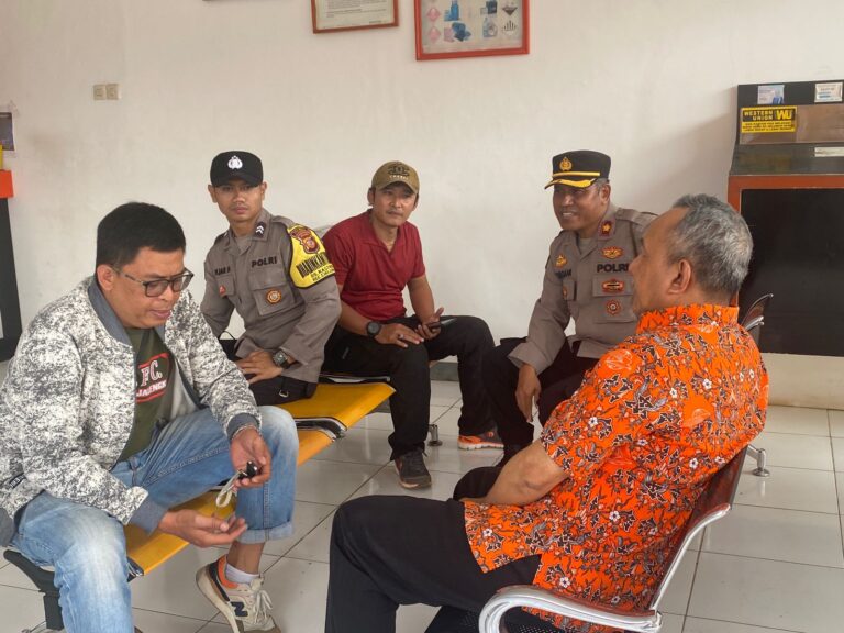Koordinasi Kamtibmas, Kapolsek Cikijing Sambangi Kantor Pos