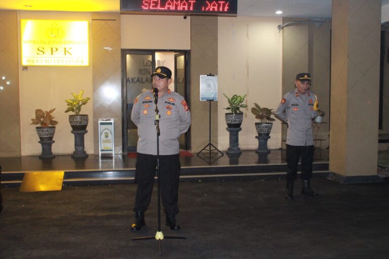 Antisipasi Tawuran dan Kejahatan Jalanan, Polsek Kalideres Gelar Apel Cipkon Gabungan 3 Pilar