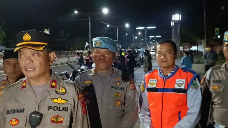 Kabag Ops Polres Majalengka Gencar KRYD Gabungan Pada Akhir Pekan Saat Bulan Suci Ramadhan 1444 H