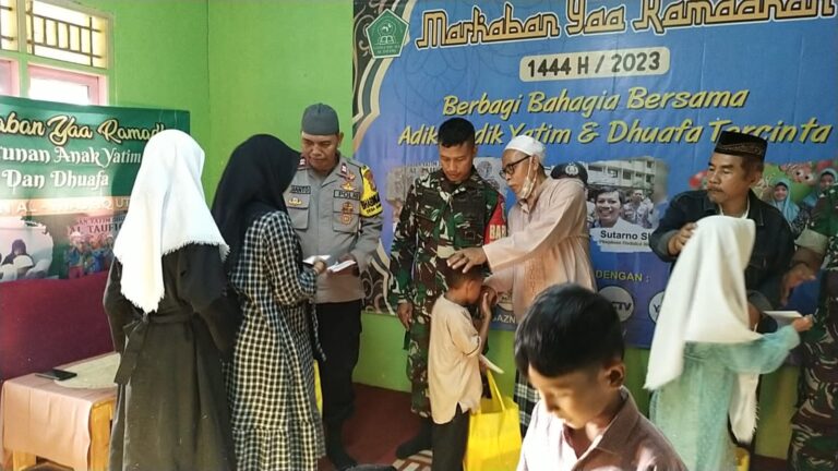 Bulan Suci Ramadhan Yang Berkah Aiptu Sugianto Berbagi Bahagia Bersama Anak Yatin Dan Dhuafa