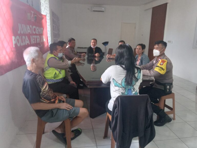 Polres Jakarta Barat Gelar Jumat Curhat Polda Metro Jaya di Perum Citra Garden RW 16