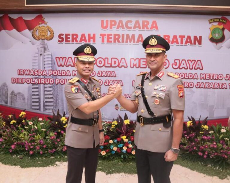 Kapolda Metro Jaya Pimpin Sertijab Wakapolda dan Sejumlah PJU