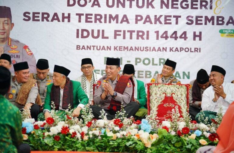 Gandeng PUI Salurkan Bantuan, Kapolri Tekankan Soal Jaga Persatuan-Kesatuan Umat