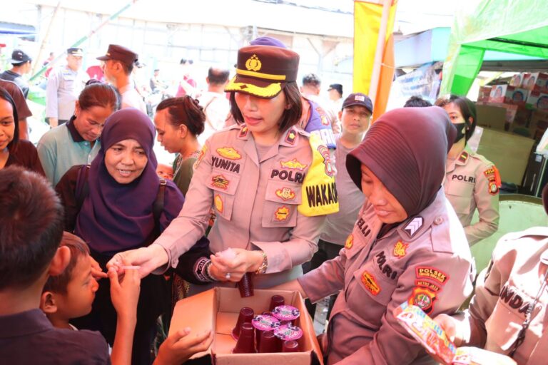 Peduli Korban Kebakaran Muara Angke, Polres Pelabuhan Tanjung Priok Selenggarakan Trauma Healing bagi anak-anak