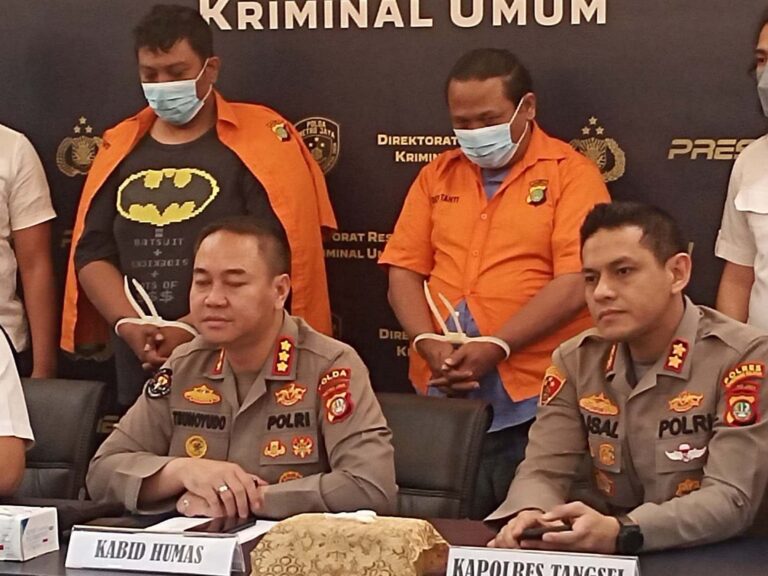Polda Metro Jaya Tangkap Para Pelaku Pengeroyokan Debt Collector
