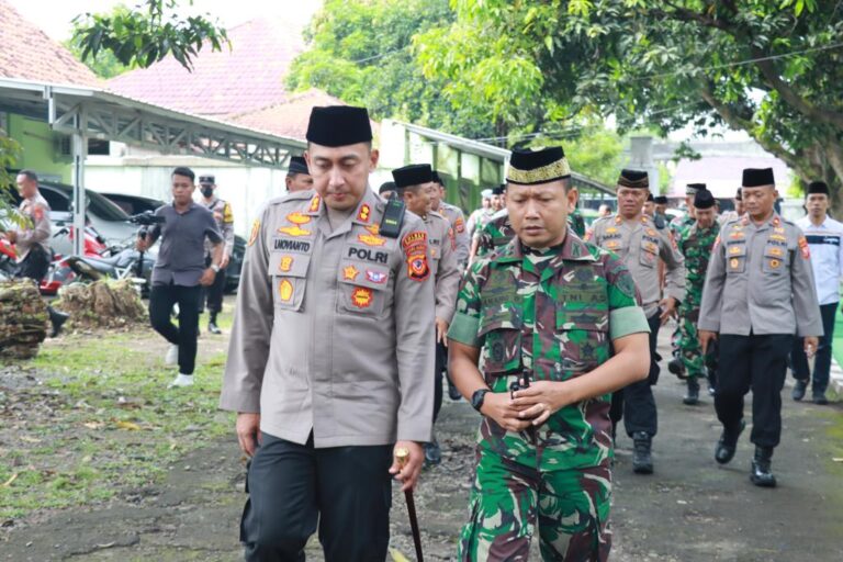 Halah Bihalal, Kapolres Majalengka Kunjungi Jajaran TNI