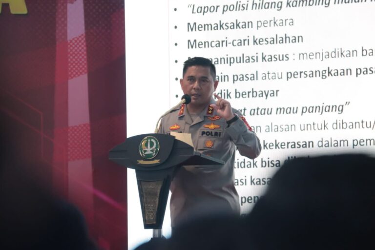 Kapolda Berikan Arahan Kepada Seluruh Penyidik Polda Metro Jaya dan Polres Jajaran