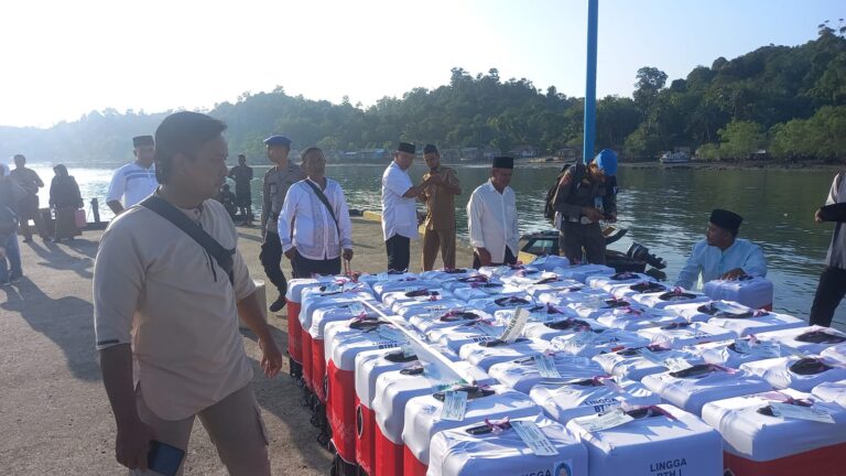 Polres Lingga Menjamin Keamanan Keberangkatan Jema’ah Calon Haji Kabupaten Lingga