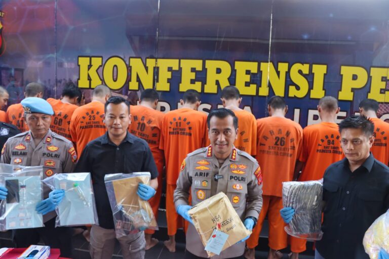 Selama Maret – Mei 2023, Satresnarkoba Polresta Cirebon Ungkap 29 Kasus dan Amankan 33 Tersangka