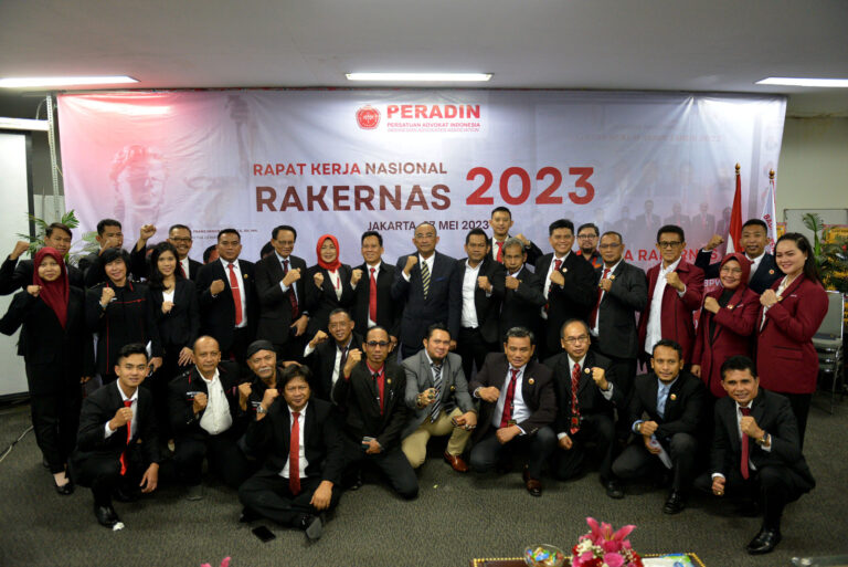 Gelar Rakernas 2023, BPP-Peradin Fokus 4 Agenda Utama