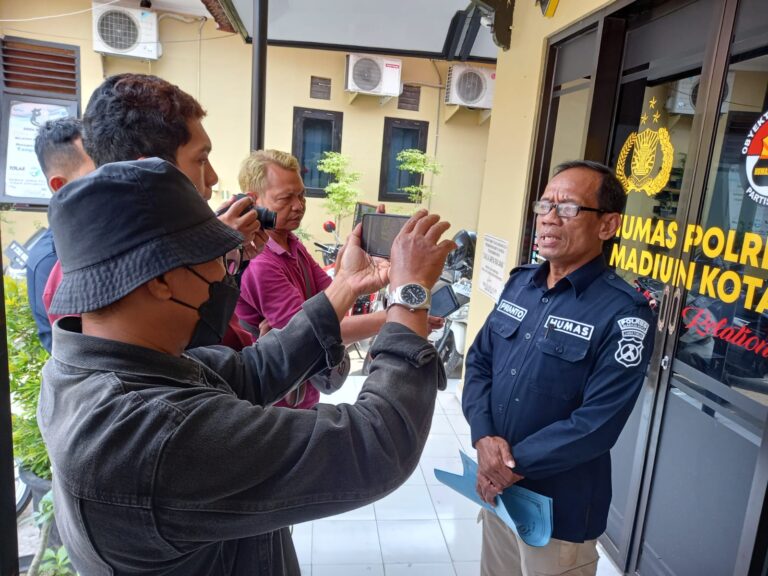 Polres Madiun Kota Amankan Dua Tersangka Anak Punk Diduga Terlibat Penganiayaan