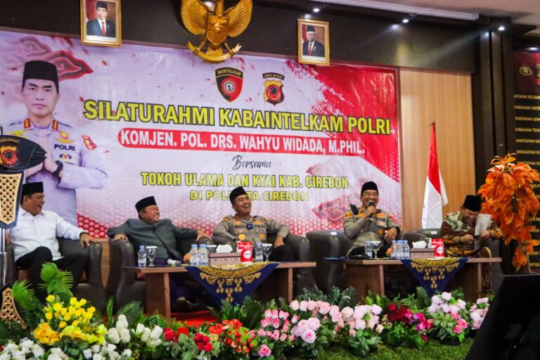 Kabaintelkam Polri Silaturahmi Bersama Para Tokoh Ulama dan Kiai Se-Kabupaten Cirebon
