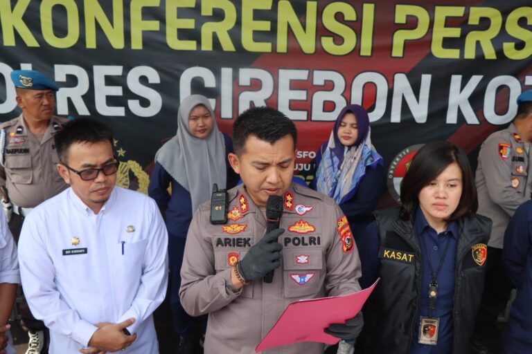 Polres Cirebon Kota Tangkap Pelaku TPPO dengan Iming-Iming Gaji 4,7 Juta per Bulan