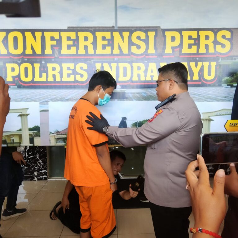 Polres Indramayu Ungkap Kasus Narkotika Jenis Sabu Berat 100,46 Gram / 1,46 Ons.