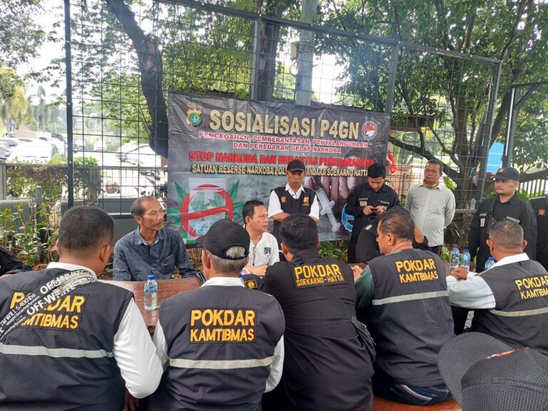 Polresta Bandara Soetta Gelar Sosialisasi Pencegahan dan Pemberantasan Peredaran Narkoba