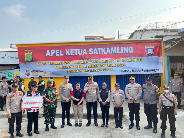Jelang Pemilu 2024, Polres Metro Jakarta Utara Upayakan Pencegahan Gangguan Kamtibmas