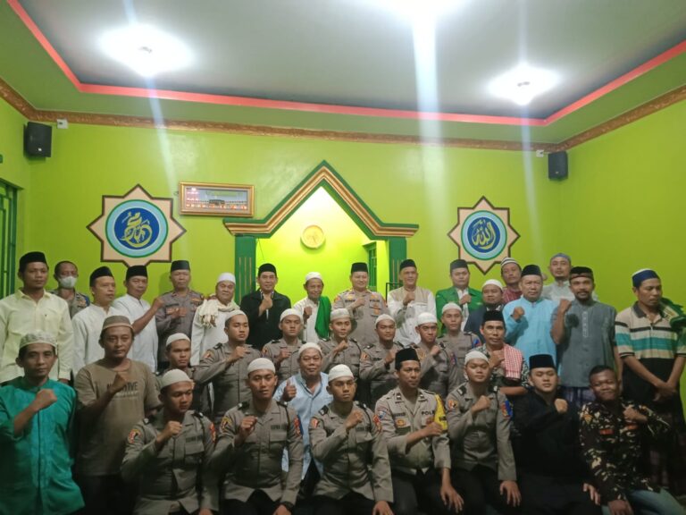 Curhat Subuh, Kapolsek Kalideres Berikan Himbauan Kamtibmas