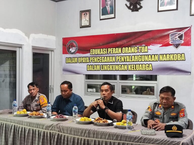 Sat Res Narkoba Membangun Kesadaran Orang Tua Dalam Upaya Pencegahan Penyalahgunaan Narkoba