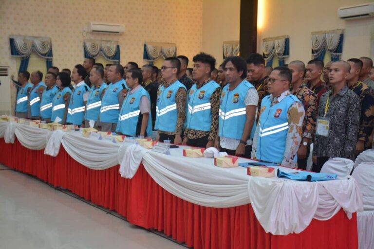Sidang terbuka penetapan kelulusan Akhir penerimaan bintara polri T.A. 2023 Polda kepri
