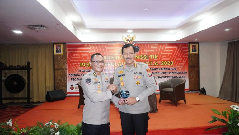 Kabid Humas Polda Kepri Menjadi Narasumber Pada Rakernis fungsi Tik Polda kepulauan Riau Tahun Anggaran 2023