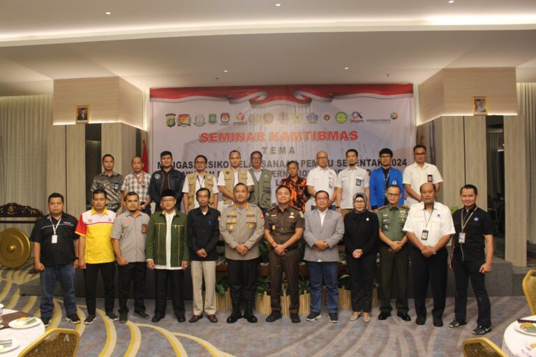Polresta Bandara Soetta Gelar Seminar Mitigasi Risiko Pelaksanaan Pemilu Serentak 2024