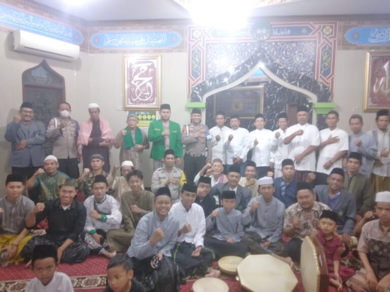 Jelang Pemilu 2024, Polsek Kalideres Himbau Kamtibmas dan Sampaikan Pesan Kapolsek