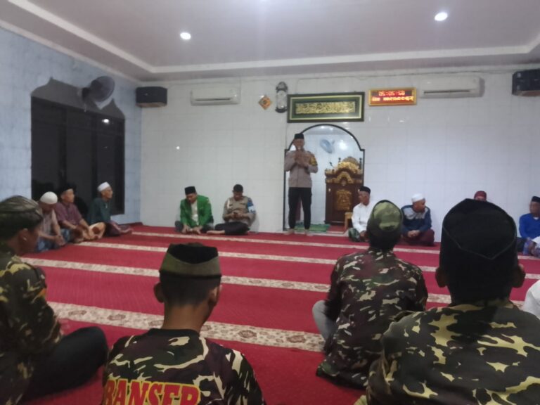 Safari Sholat Subuh Berjamaah, Polsek Kalideres Himbau Kamtibmas