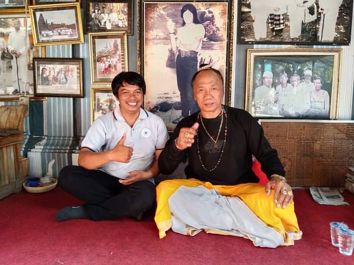Pimred Berita Polri Memberikan Ucapan Selamat Milad Kepada Pandita Putra MPU Nabe APDP Ke 66