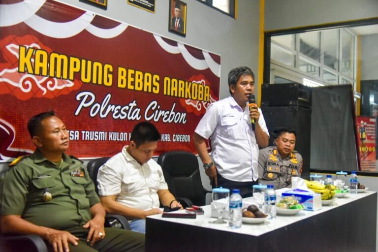 Polresta Cirebon Pilih desa Trusmi Kulon sebagai Kampung Bebas Narkoba