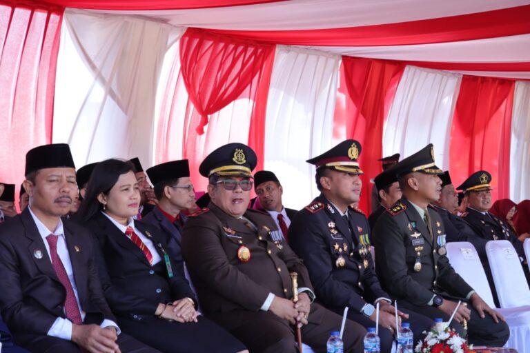 Kapolres Majalengka Hadiri Upacara Peringatan HUT RI ke-78 di Kabupaten Majalengka