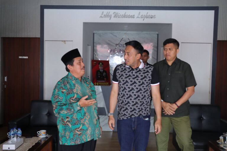 Tingkatkan Silaturahmi, Kapolres Majalengka Terima Kunjungan Ketua PC NU Kabupaten Mejalengka