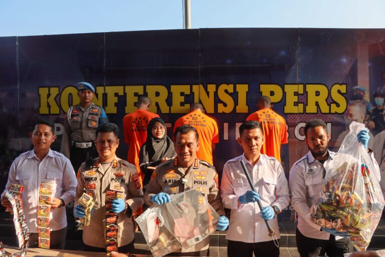 Sat Reskrim Polresta Cirebon Amankan Pelaku Pencuri Spesialis Minimarket