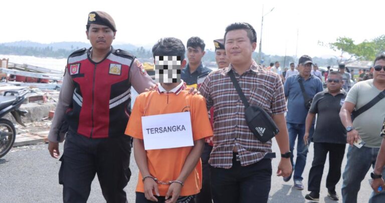 Gelar Rekonstruksi, Polres Lingga Ungkap Motif Kasus Pembunuhan di Desa Marok Tua