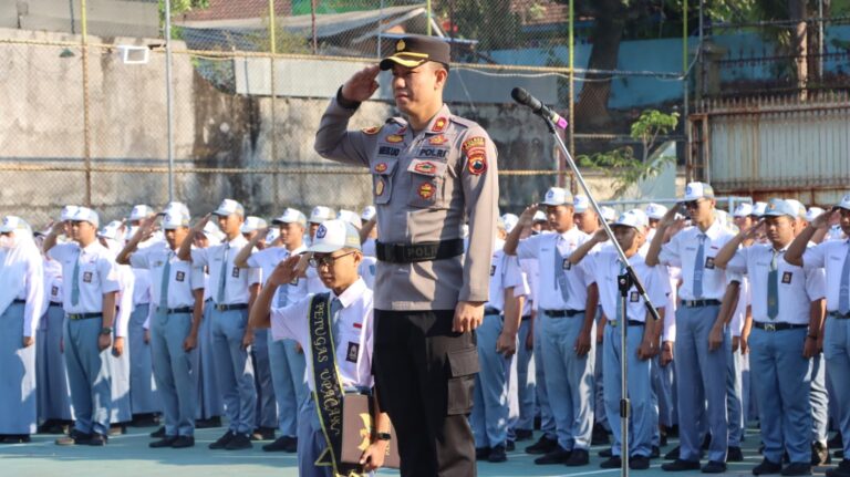 PJU Polres Wonogiri Dan Jajaran Serentak Jadi Pembina Upacara Setiap Hari Senin